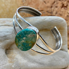 Fox Turquoise Cuff - 6.5"