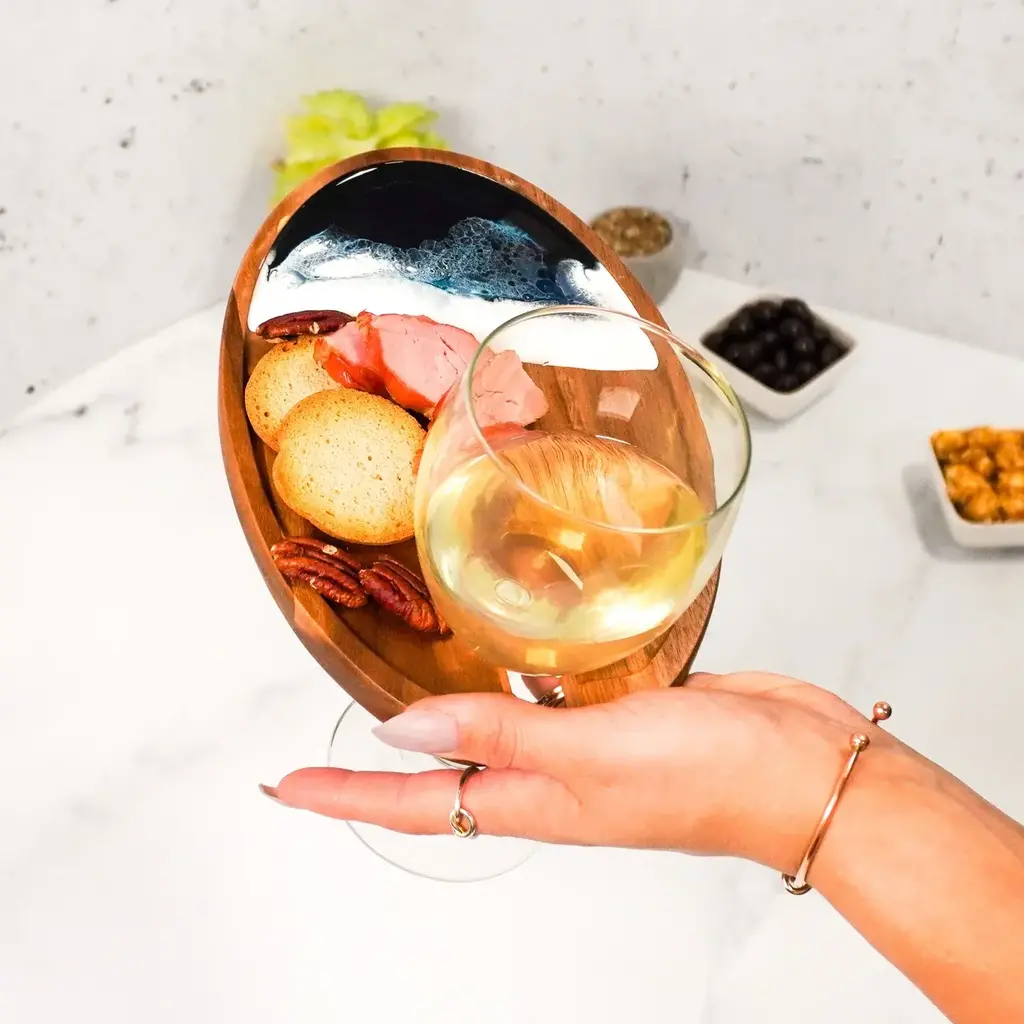Wine & Appetizer Tray