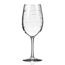 School of Fish Wine Glass