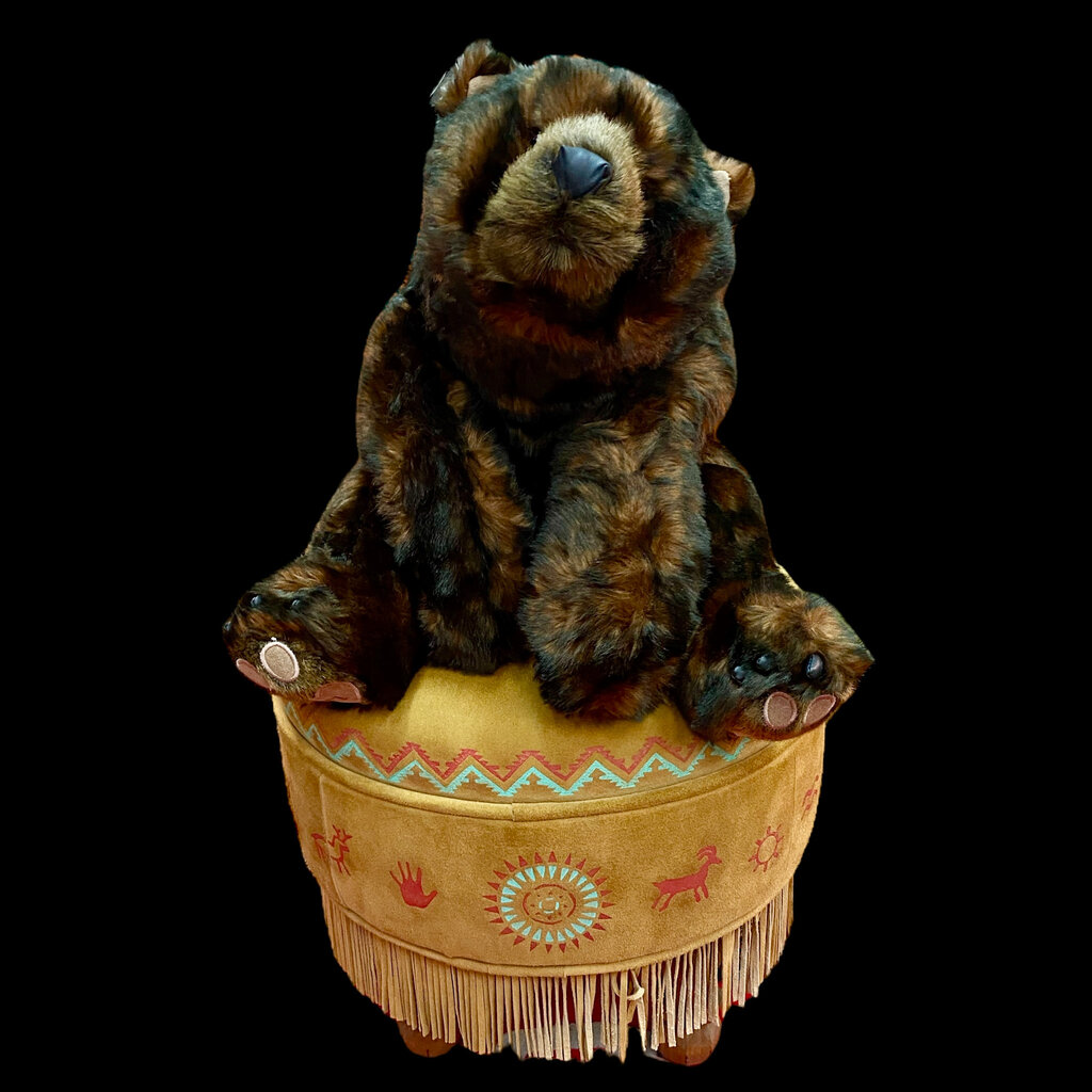 Cinnamon Bear Hugs, Black 26"