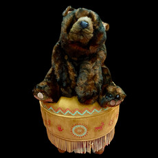 Cinnamon Bear Hugs, Black 26"