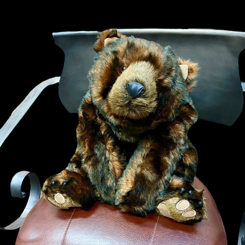 Cinnamon Bear Hugs, Black 26"