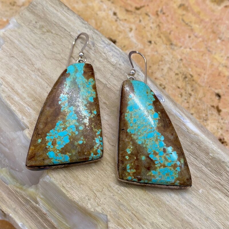 #8 Turquoise Dangle Earrings