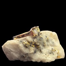 Gold Quartz Ring RLDL19Q7*5 - 6.75