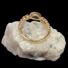 Gold Quartz Ring RL691D5Q - 6.25