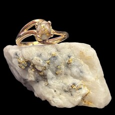 Gold Quartz Ring RL696Q - 6