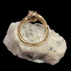 Gold Quartz Ring RL696Q - 6