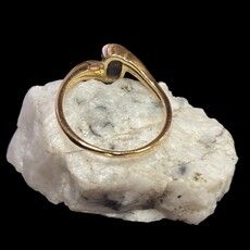Gold Quartz Ring RLJ30Q - 7.5