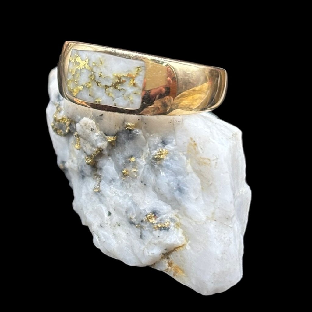 Gold Quartz Ring RM1062Q - 9.75