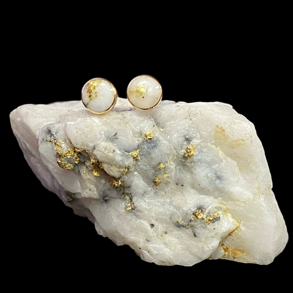 Gold Quartz Earrings EBZ4MMQ