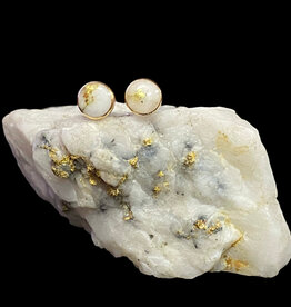 Gold Quartz Earrings EBZ4MMQ