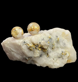 Gold Quartz Earrings EBZ6MMQ