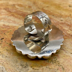 13-stone Turquoise Ring - Adjustable