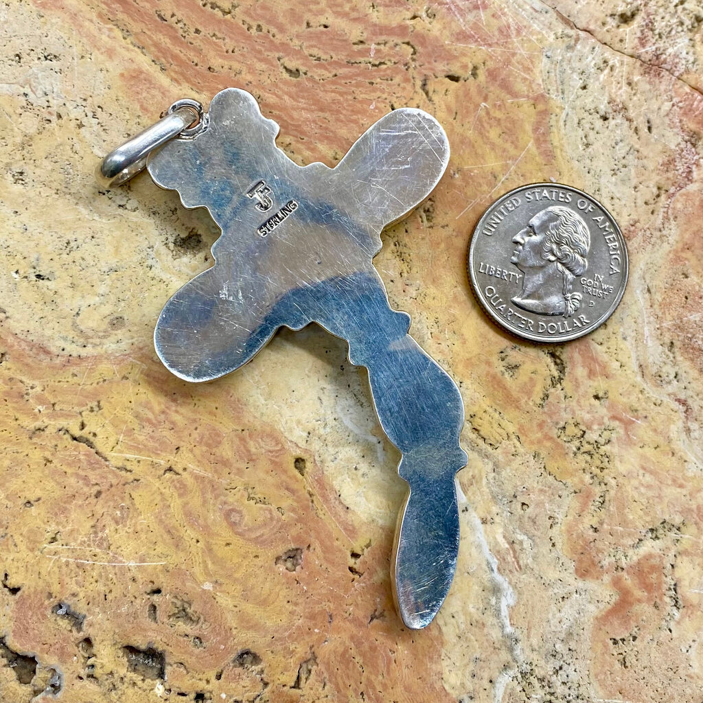 Federico Small Turquoise Dragonfly Pendant