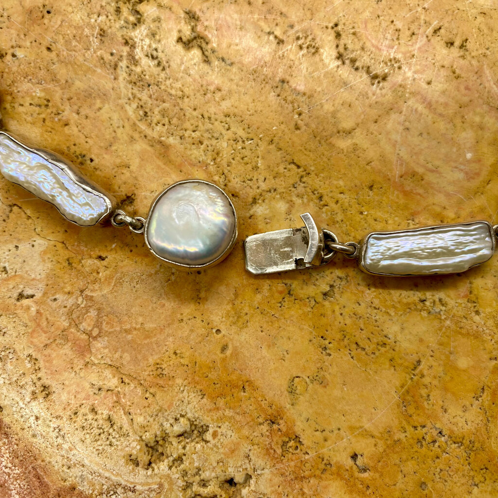 Federico 21" Fresh Water Pearl Necklace w/ 28 Pearls