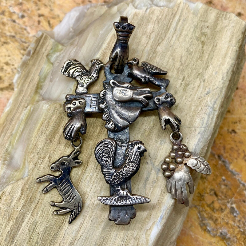 Small Milagros Cross