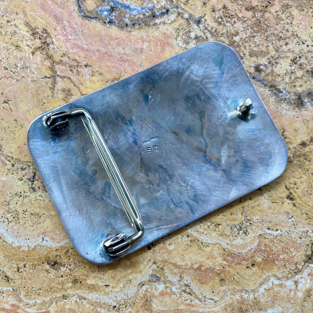 Winfield Trading Inc Hopi Overlay Bear Claw Buckle