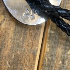 Kingman Turquoise Bear Claw Bolo Tie