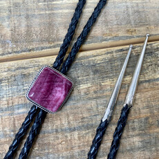 SILVER NUGGET Spiny Oyster Shell Bolo