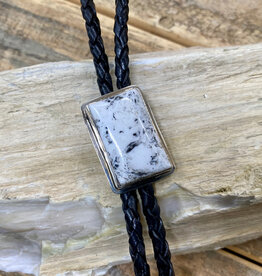 SILVER NUGGET White Buffalo Bolo