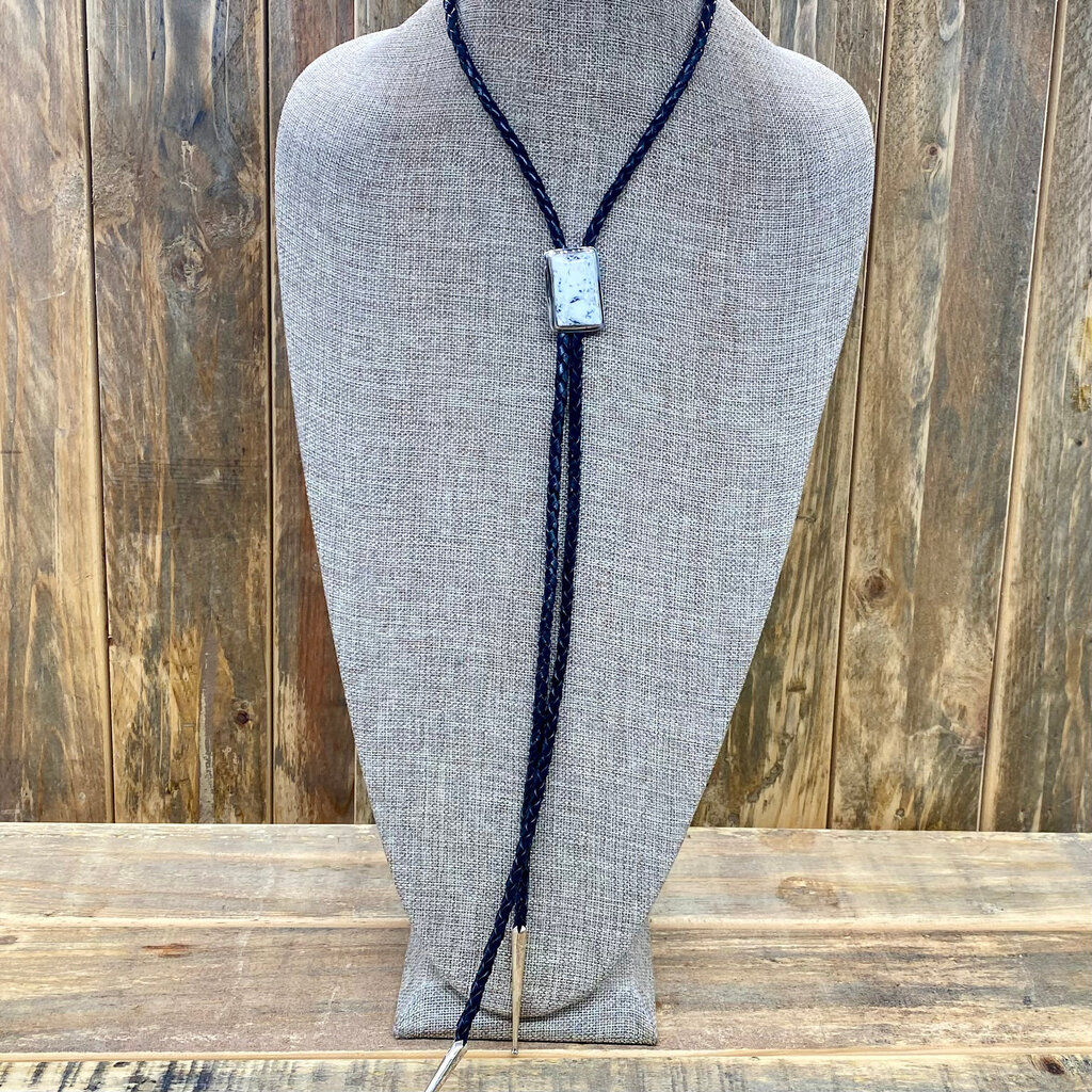 SILVER NUGGET White Buffalo Bolo