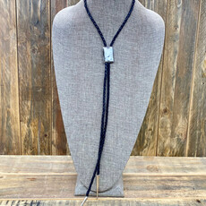 SILVER NUGGET White Buffalo Bolo