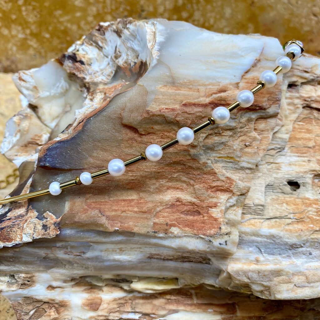 Green & Gold Necklace by Coeur de Lion