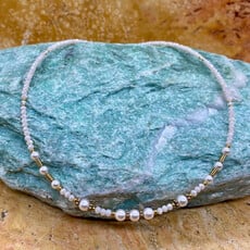 White Necklace by Coeur de Lion