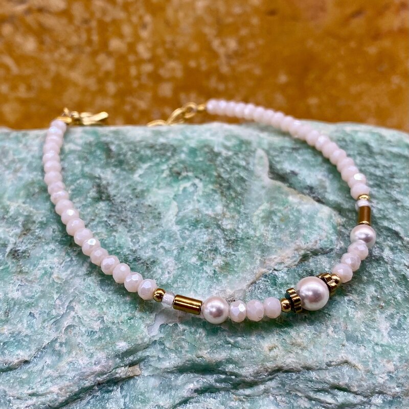 White Bracelet by Coeur de Lion