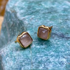 Birthstone Earrings Gold-