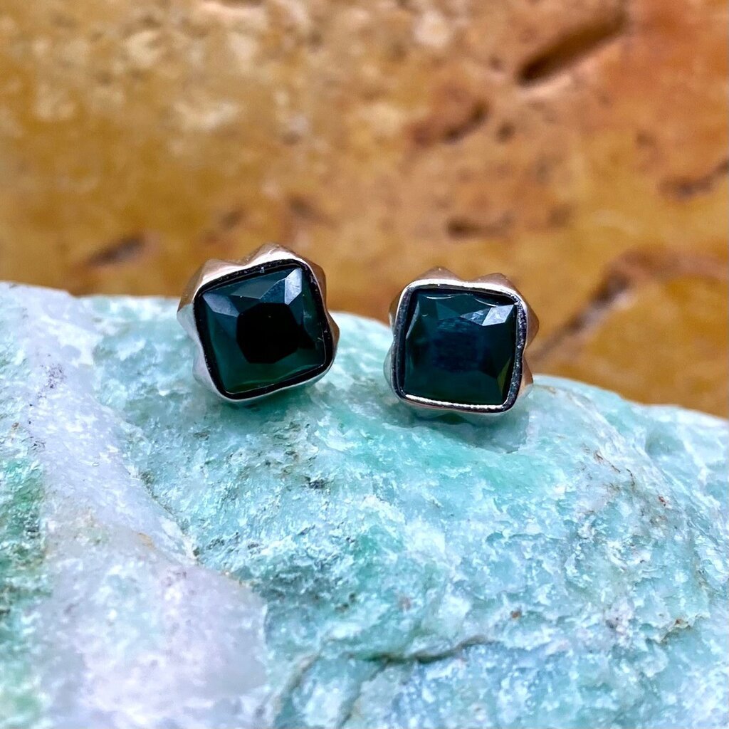 Birthstone Earrings Silver-