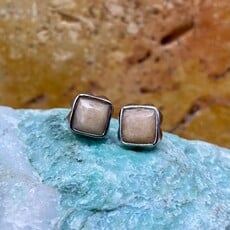 Birthstone Earrings Silver-