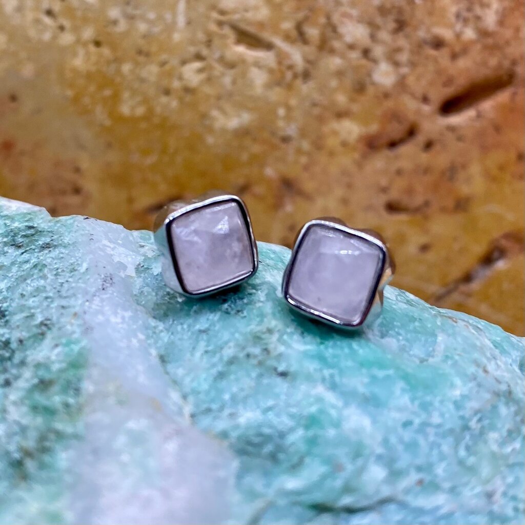 Birthstone Earrings Silver-