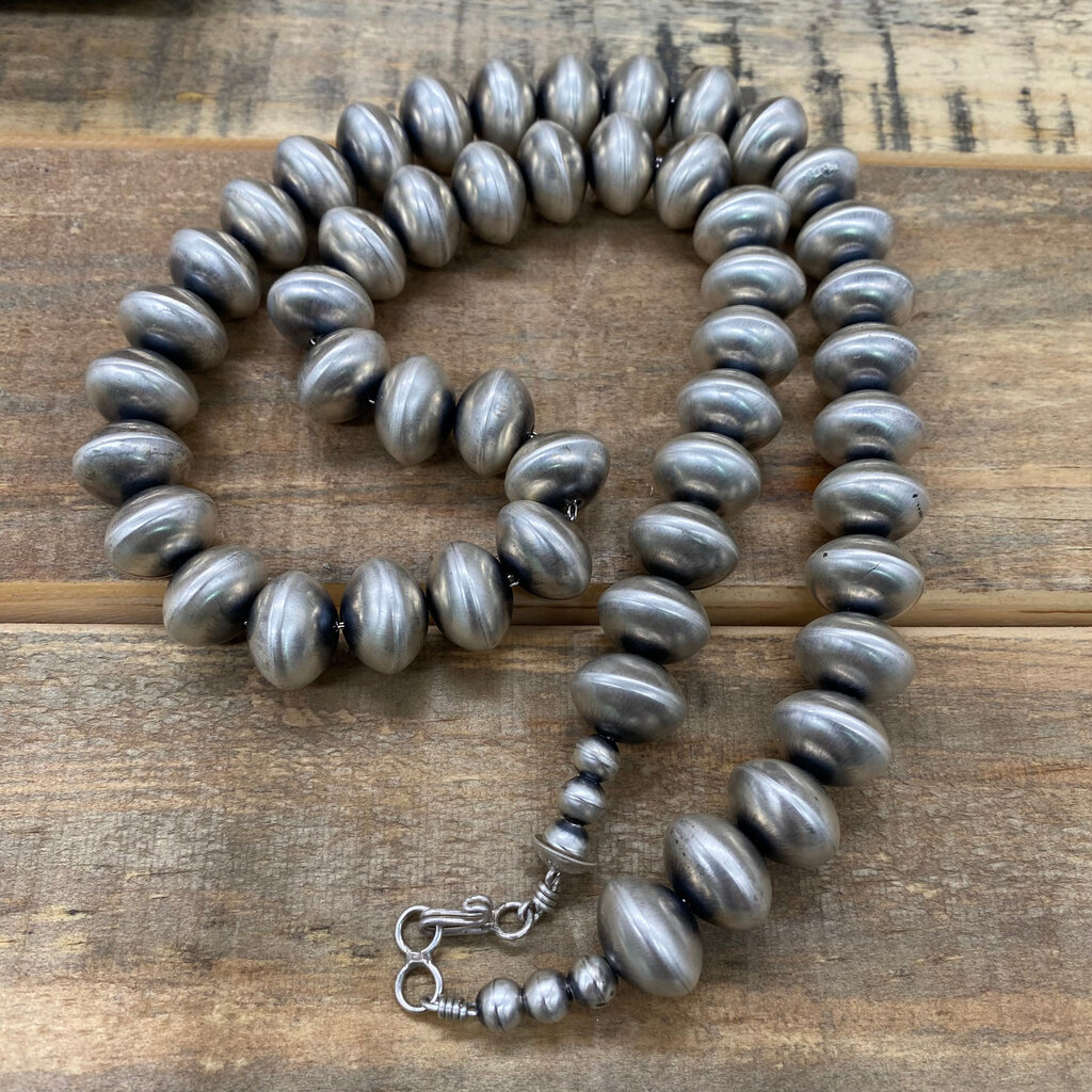 RUNNING BEAR 24" Navajo Beads by Bryannen Halwood