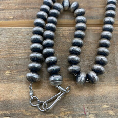 24" Stamped Navajo Beads by Bryannen Halwood