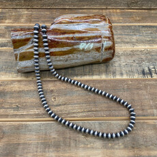 26" Stamped Navajo Beads by Bryannen Halwood