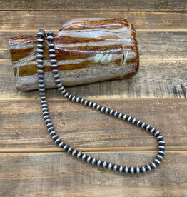 26" Stamped Navajo Beads by Bryannen Halwood