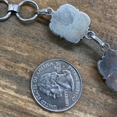 Spiny Oyster 4-stone Link Bracelet by Sheena Jack