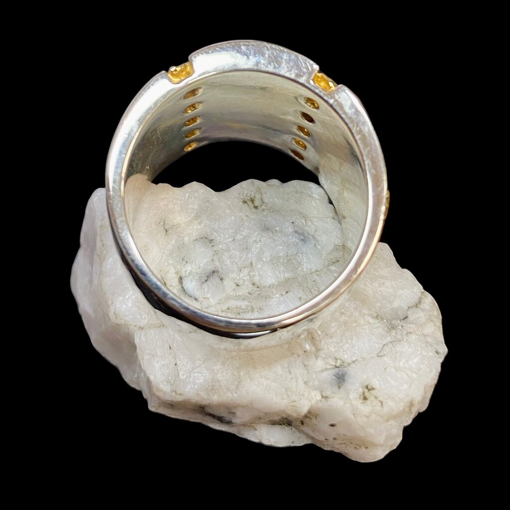 Gold Quartz in Sterling 11- RM1200NQ