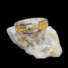 Gold Quartz in Sterling 10.75- RM6520LQ