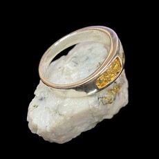 Gold Quartz in Sterling 10.75- RM6520LQ