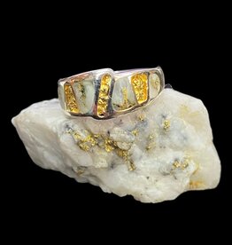 Gold Quartz in Sterling 7.5 (G5)- RL882NQ
