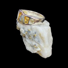 Gold Quartz in Sterling 7.5 (G5)- RL882NQ