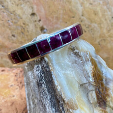 Purple spiny oyster bangle 7.75"