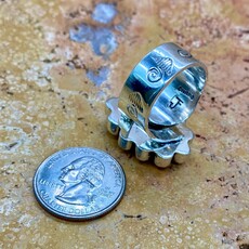 Old man mine, NV turquoise w/ pearls - adj.