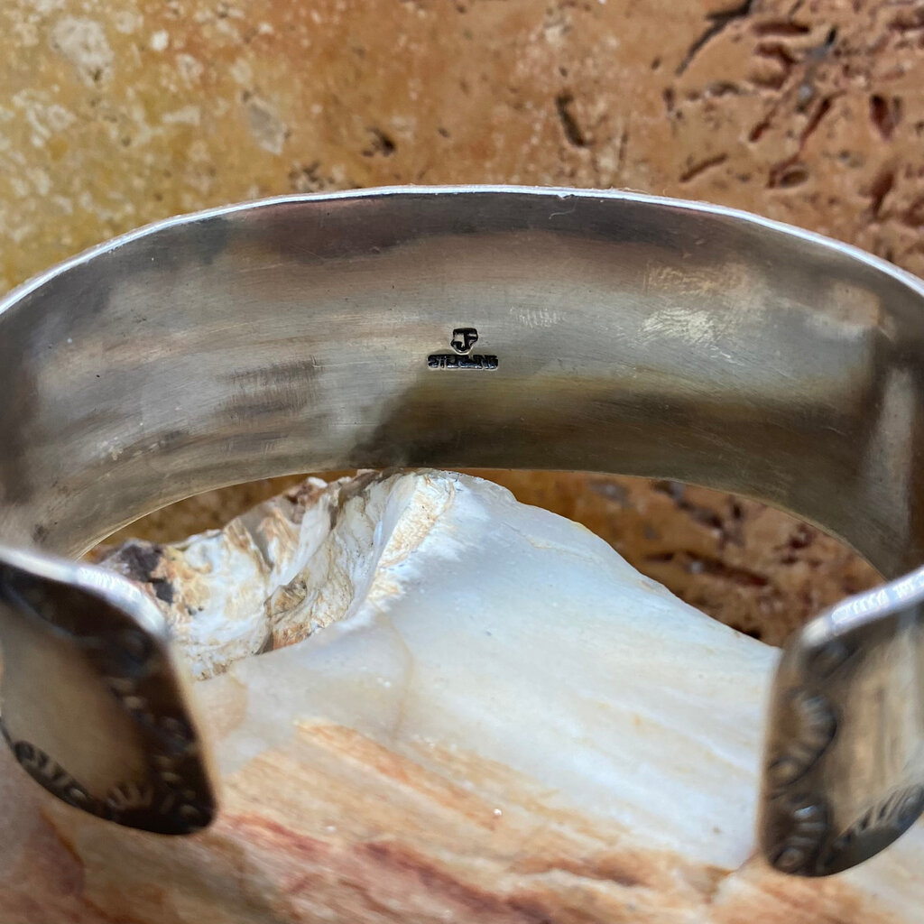 Sonoran turquoise 3-stone cuff - 7"