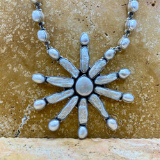 18" Pearl Variety Stone Necklace