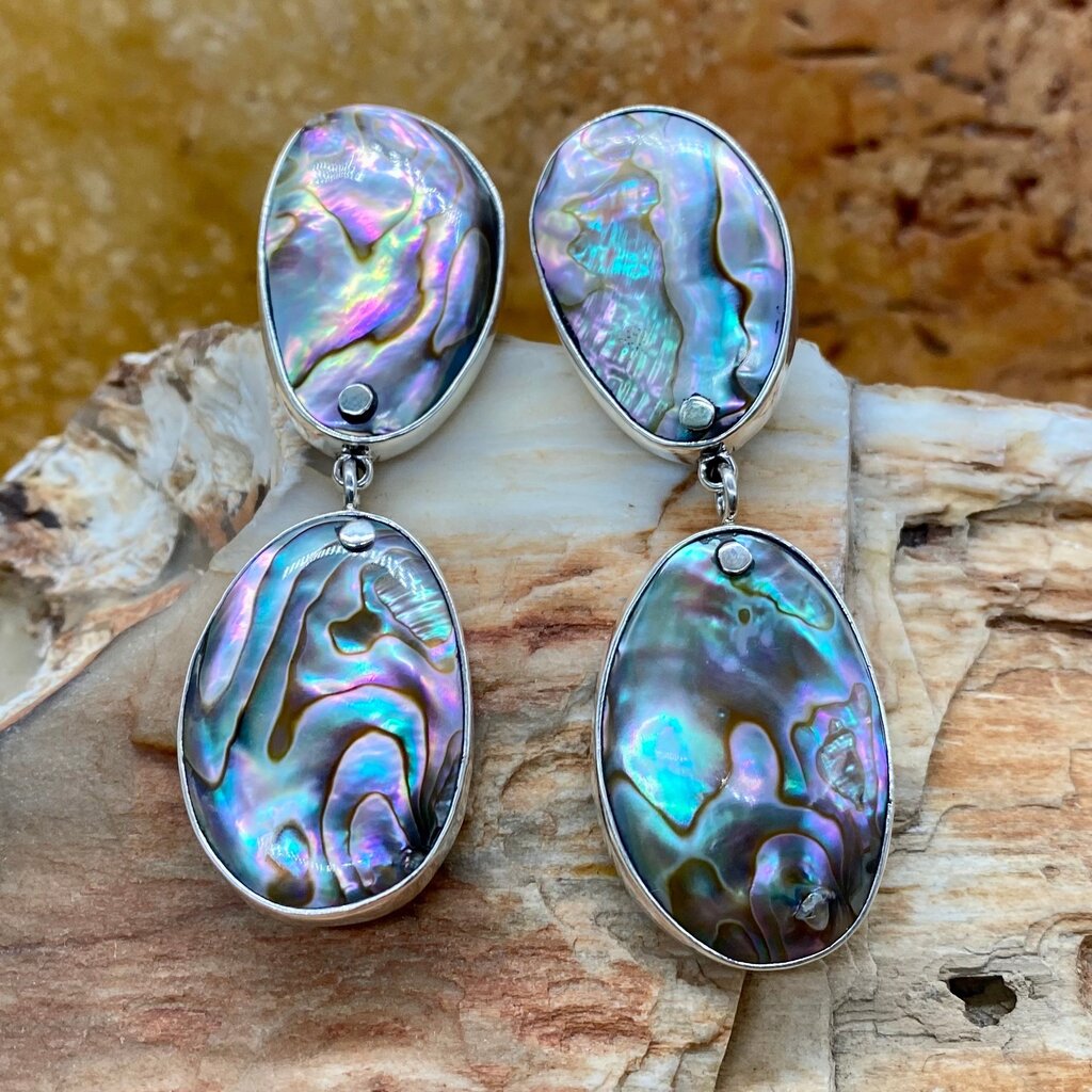 Abaloone Post Earrings