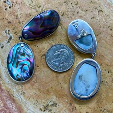 Abaloone Post Earrings