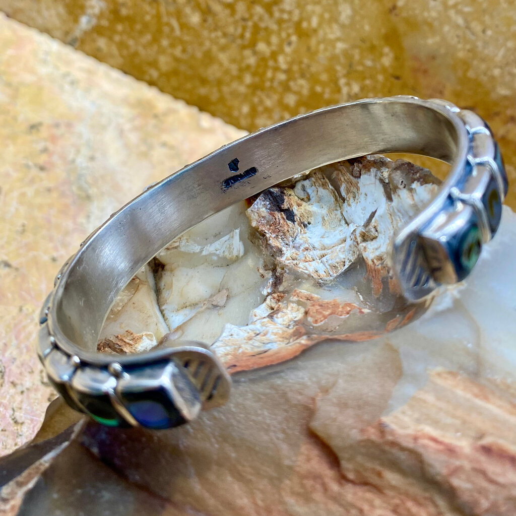 Abalone cuff - 6.5"